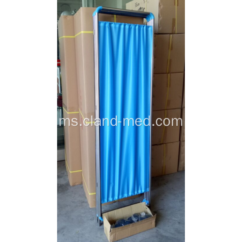 Keluli tahan karat Hospital Medical Ward Folding Screen